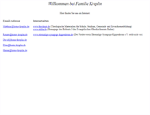 Tablet Screenshot of home-kreplin.de